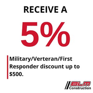 %5 Discount Veteran Military First Responder